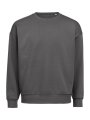 Heren Sweater Clique Loose Fit Charcoal